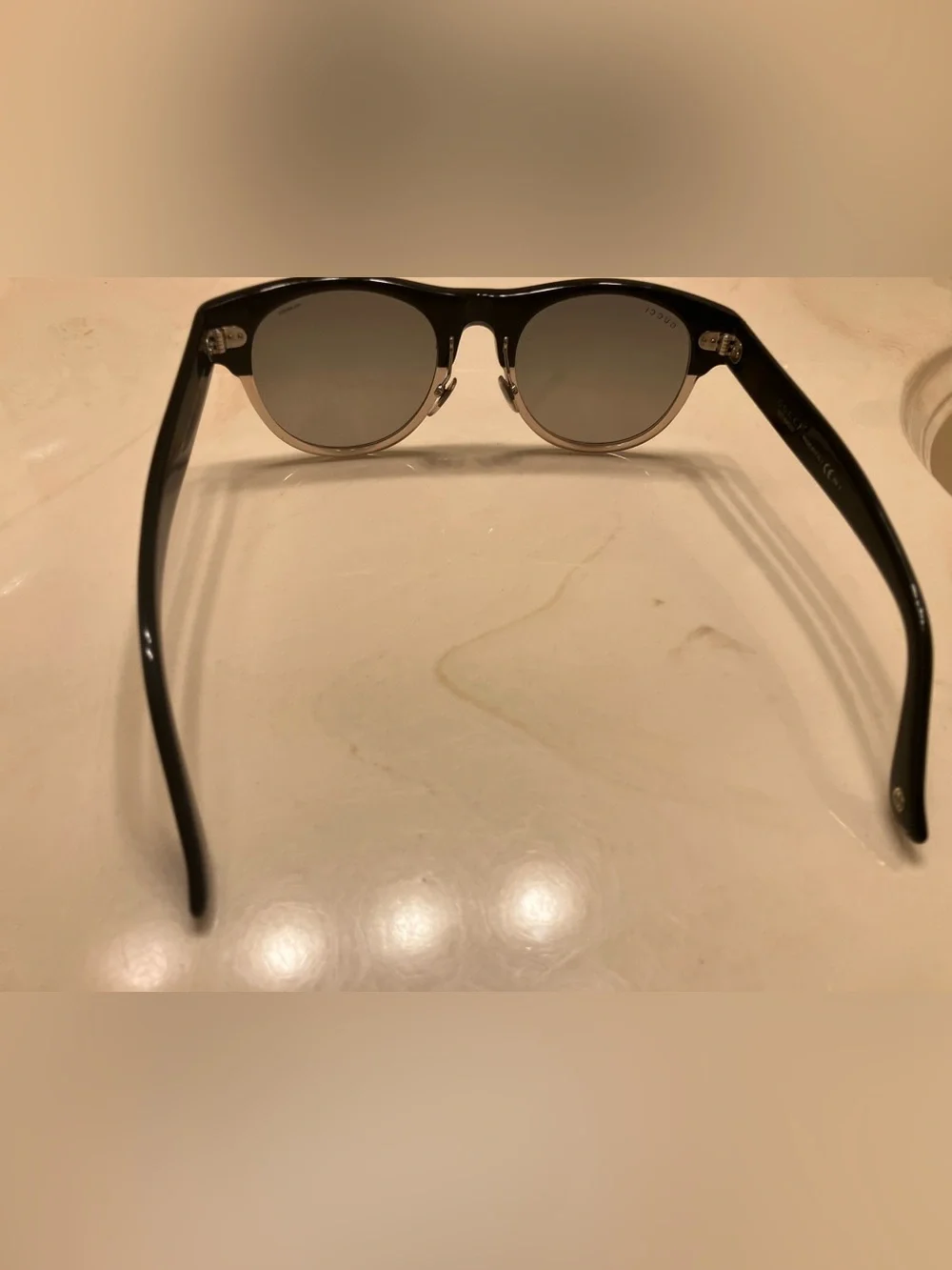Gucci Black Sunglasses Arm with Model Engraving